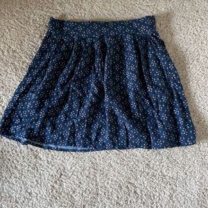 Frenchi Patterned Mini Skirt